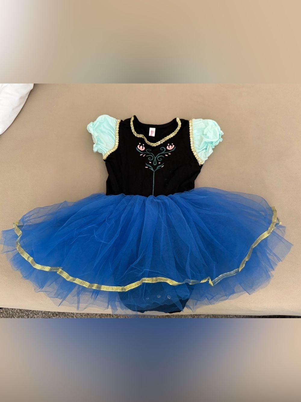 Anna-Inspired Princess Tutu Dress NWOT size 6/7